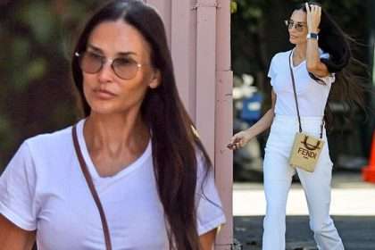 60 Year Old Demi Moore Looks Half Her Age When She Walks
