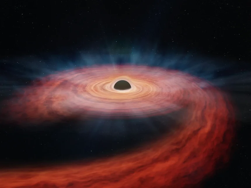 A Giant Star Annihilated By A Massive Black Hole