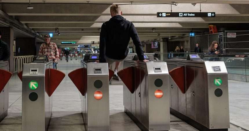 Bart Unveils New Gates To Deter Fare Avoiders