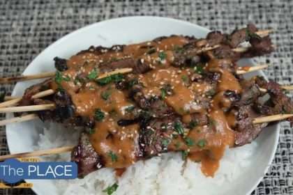 Beef Satay With Thai Peanut Sauce Recipe By Smith's Chef