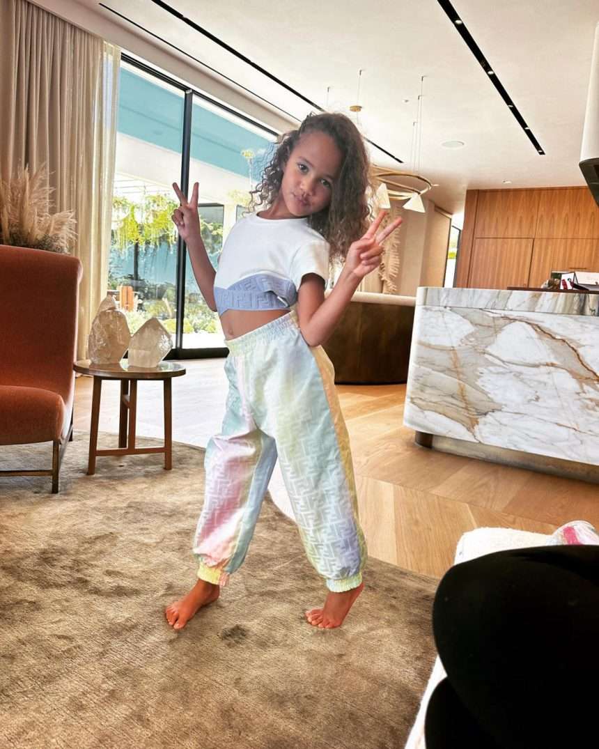 Chrissy Teigen's Daughter Luna Proves She's Already A Fashion Icon