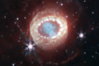 James Webb Space Telescope Shares Stunning View Of Supernova's Expanding