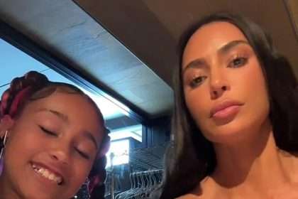 Kim Kardashian And 10 Year Old Daughter North Dine In Japan While