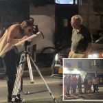 New York Astronomers Set Up Telescope At Intersection To See