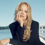 Pamela Anderson Wears Chic And Sharp Suits In New Aritzia