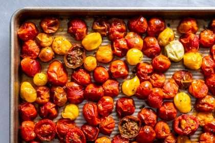 Roasted Cherry Tomatoes Sweeten When Roasted At High Temperatures