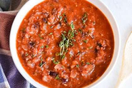 Roasted Tomato Sauce (easy Recipe)