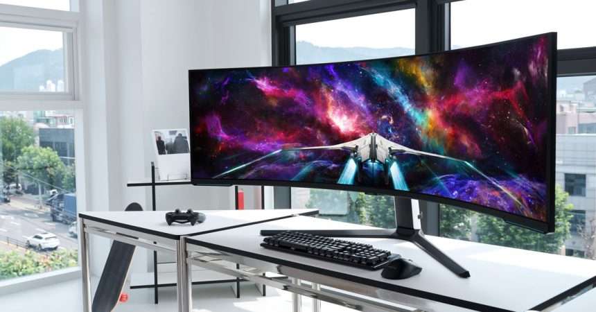 Samsung's 57 Inch 'dual Uhd' Gaming Monitor Price And Release Date