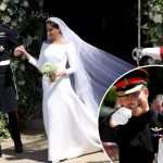'something Blue' Was 'hidden' In Meghan Markle's Wedding Dress