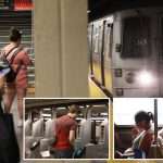 Strap Hangers Shake As New York City Subway And Bus