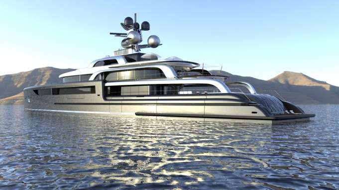 This 289 Foot Tall Superyacht Concept Is Like A Floating Chrysler Building