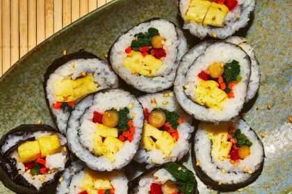 Vegan Gimbap And Plant Based Breakfast Sandwich Recipes By Just Egg
