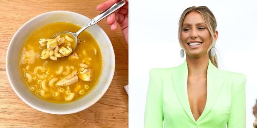 Alix Earle's Homemade Chicken Noodle Soup Recipe Review