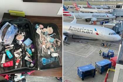American Airlines Passenger's Luggage Gets Hit By Truck After Forced