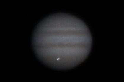 Astronomers Capture Video Of Fireball Hitting Jupiter