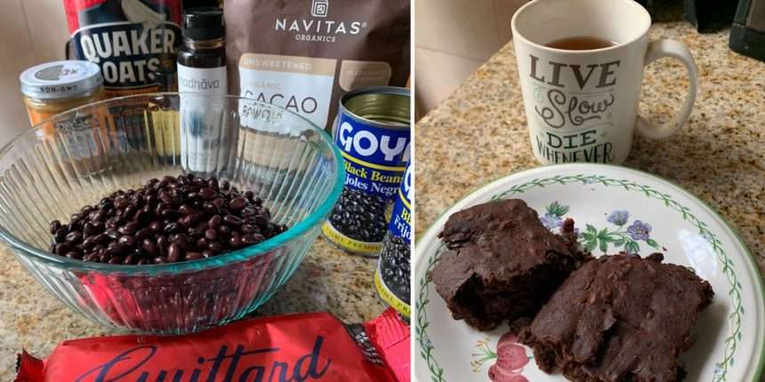 Blue Zone's Protein Rich Black Bean Brownie Dessert Recipe: Review