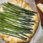 Cheese Asparagus Galette Recipe
