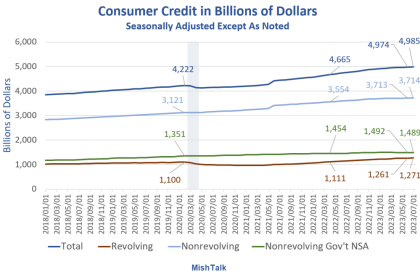 Consumer Credit Growth Eased In July With Massive Negative Reviews
