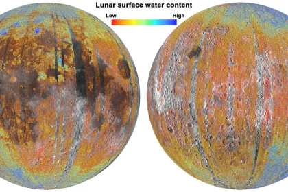 Electrons From Earth May Form Water On The Moon