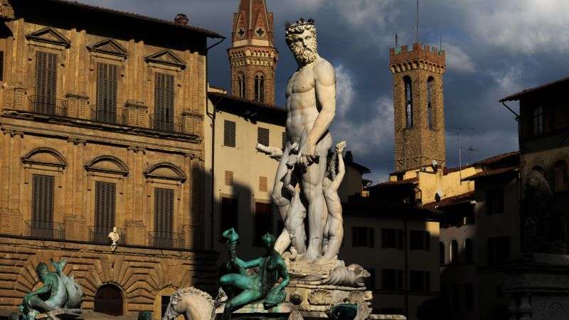 German Tourist Suspected Of Damaging 16th Century Bronze Statue In Florence