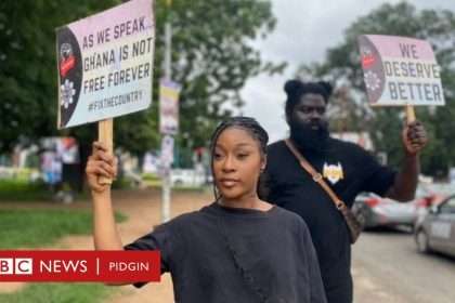 Ghana Protests: Demonstrators Resist Police And Take To The Streets