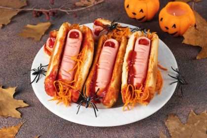 Halloween Hot Dog Fingers: Witch Finger Recipe