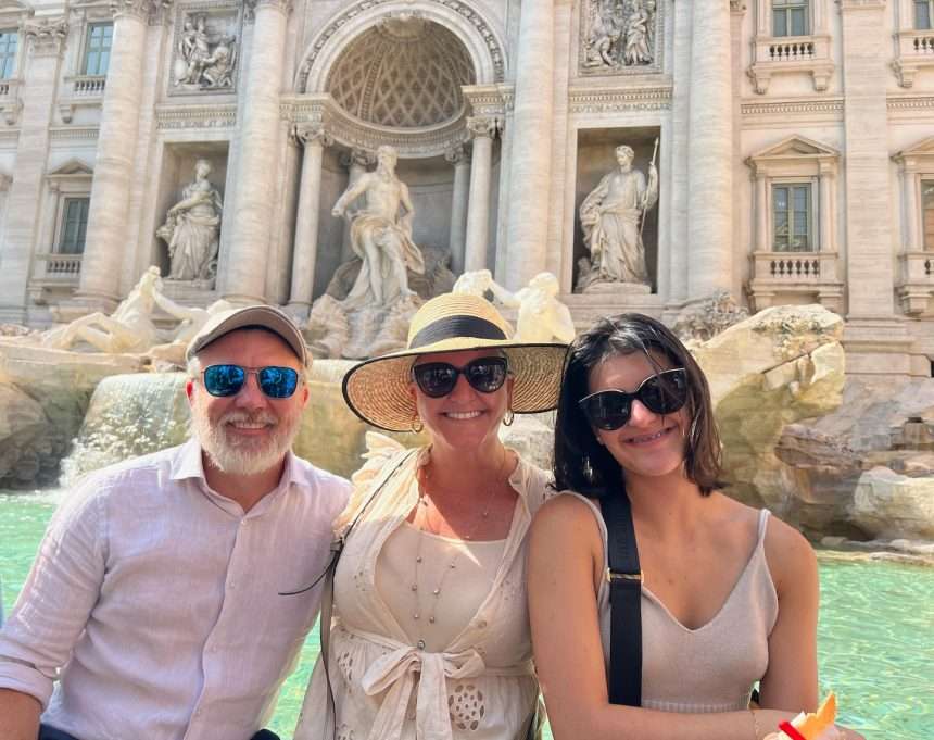 'hero' Stepfather Flies From Florida To Italy To Find Family