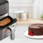 How To Bake A Cake In An Air Fryer; Click