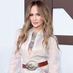 Jennifer Lopez Wears A Dreamy Sheer Dress At Ralph Lauren's