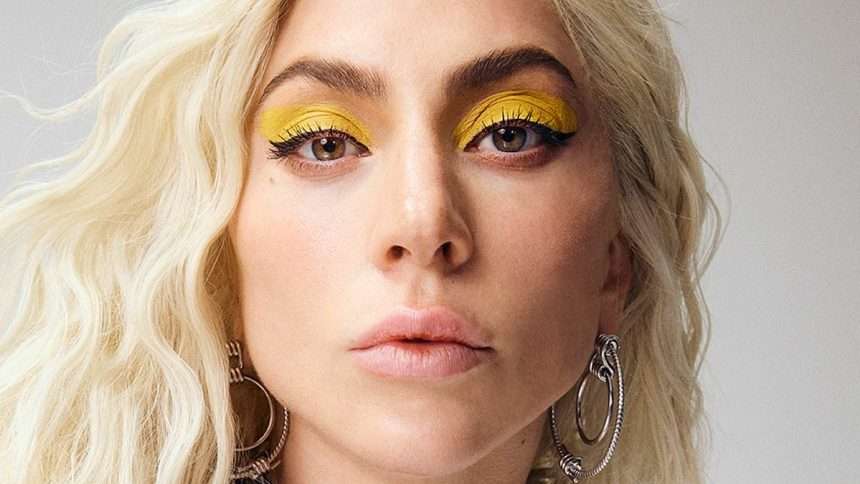 Lady Gaga Looks Stunning With Quirky Make Up As She Models
