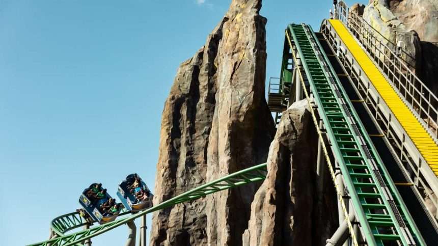 Lagoon's Newest Roller Coaster "primordial" Is Finally Here