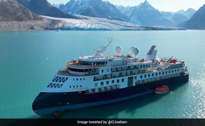 Luxury Cruise Ship Carrying 206 Passengers Runs Aground In Remote