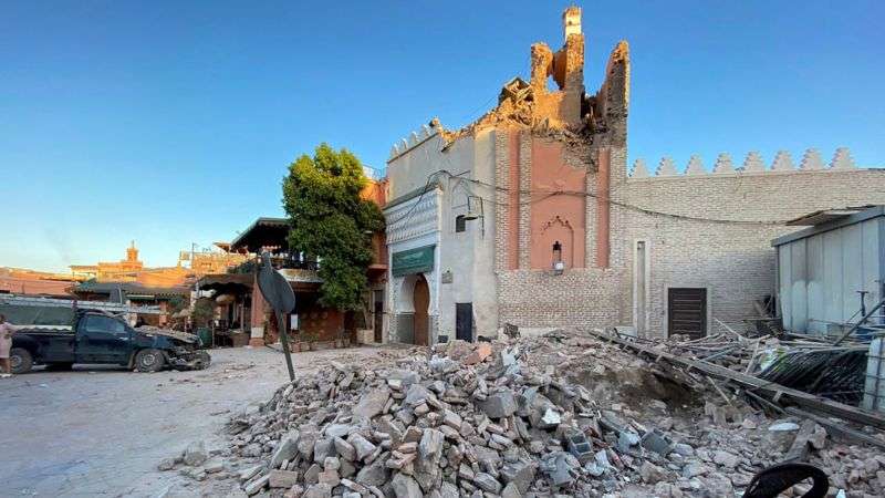 Marrakech: Earthquake Damages Historic Sites But Spares Modern City