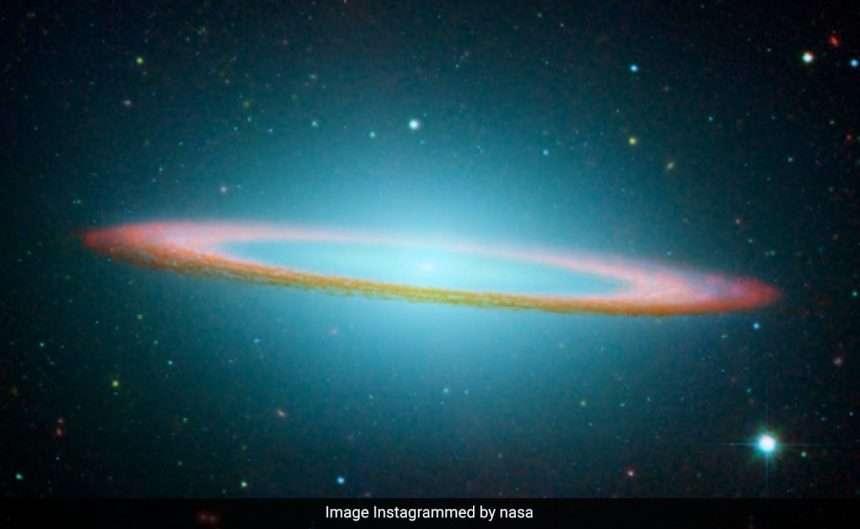 Nasa's Hubble Telescope Captures The Breathtaking Sombrero Galaxy More Than