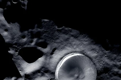 Nasa's Stunning Lunar Camera Mosaic Shines A Light On The