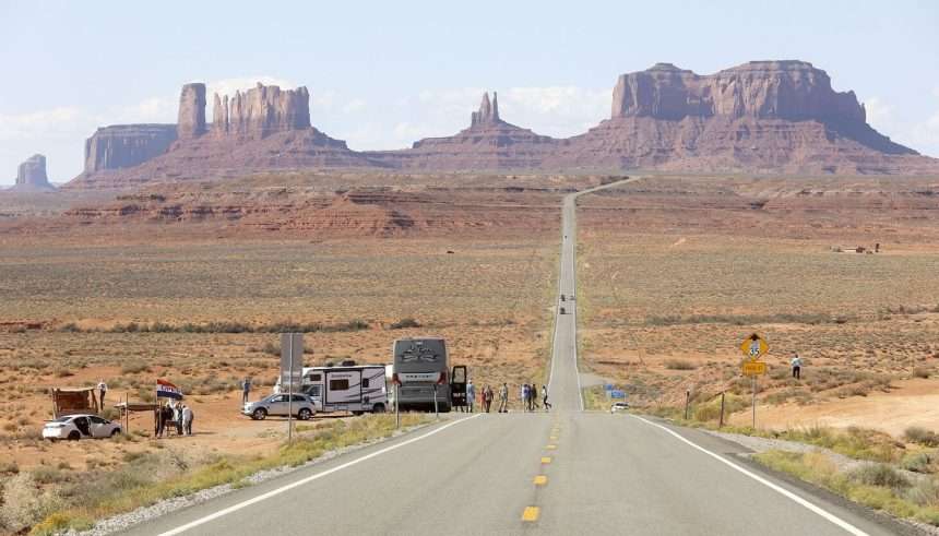 Navajo Nation Closes Monument Valley During Ring Of Fire Solar