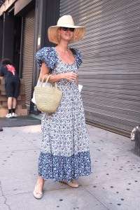 Nicky Hilton Goes Full Cottagecore With Puff Sleeved Maxi Dress