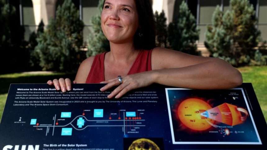 University Of Arizona Releases Scale Model Of Solar System