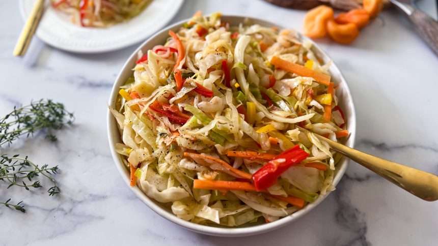 Spicy Jamaican Cabbage Recipe