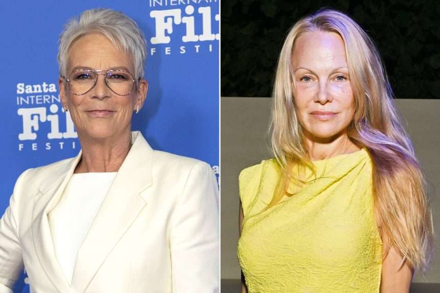 Jamie Lee Curtis Praises No Makeup Pamela Anderson On Pfw