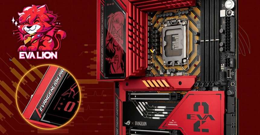 Asus Premium $700 Rog Maximus Z790 Hero Evangelion Motherboard Has
