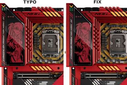 Asus Fixes 'evangelion' Typo On Motherboard For Free