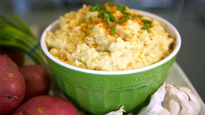 Amazing Holiday Recipe: Daniel Swift's Garlic Mashed Potatoes