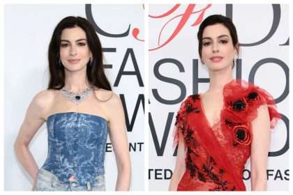 Anne Hathaway In Ralph Lauren And Rodarte At The 2023