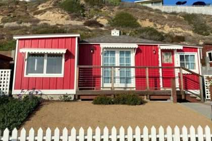 Craftsman Style Beachfront Cottage Built During The Great Depression On The