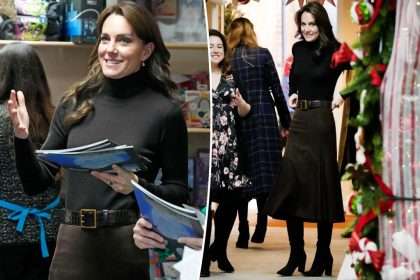 Duchess Kate Kicks Off The Holiday With A Cozy Turtleneck