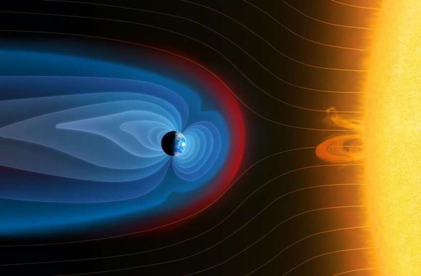 Earth's Magnetic Field Protects Life On Earth From Radiation, But
