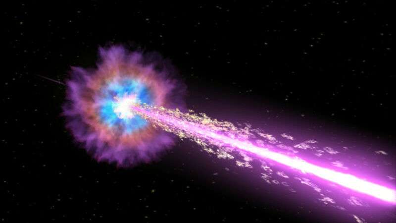 Gamma Ray Burst Charges Earth’s Ionosphere From 2 Billion Light Years Away
