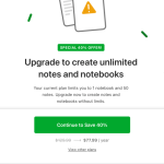 It's Official: Evernote Will Limit Free Users To 50 Notes