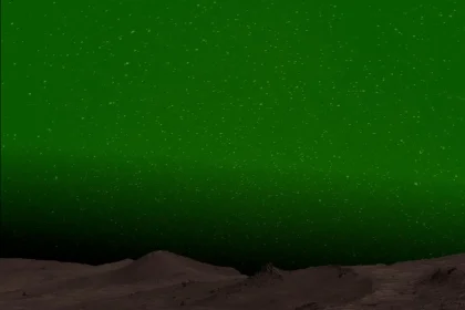 Mars Reveals Secrets Of The Night: Discovers A Mesmerizing Green